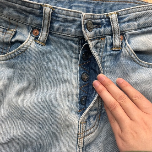 KOI KINGS OF INDIGO LIGHT BLUE JOHN SLIM JEANS - 31 - Picture 5 of 17